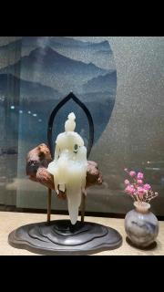 和田玉摆件,绝美